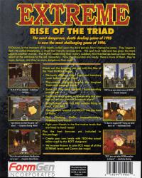 DOS - Extreme Rise of the Triad Box Art Back