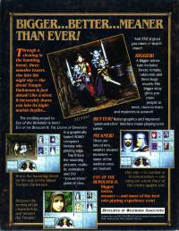 DOS - Eye of the Beholder II The Legend of Darkmoon Box Art Back