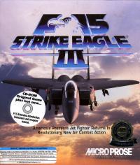 DOS - F 15 Strike Eagle III Box Art Front