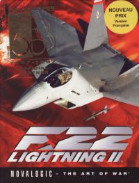 DOS - F 22 Lightning II Box Art Front