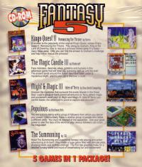 DOS - Fantasy 5 Box Art Back