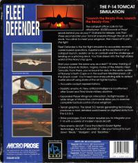 DOS - Fleet Defender Box Art Back