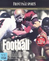 DOS - Front Page Sports Football Box Art Front