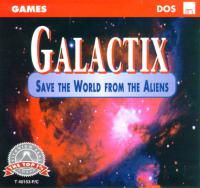 DOS - Galactix Box Art Front