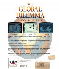 DOS - Global Dilemma Guns or Butter Box Art Back
