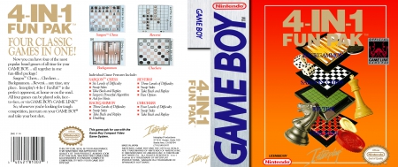 Game Boy - 4 in 1 Fun Pak Box Art