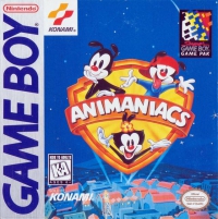 Game Boy - Animaniacs Box Art Front