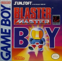 Game Boy - Blaster Master Boy Box Art Front