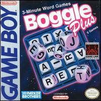 Game Boy - Boggle Plus Box Art Front