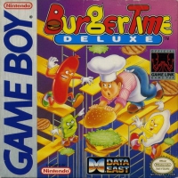 Game Boy - BurgerTime Deluxe Box Art Front