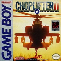 Game Boy - Choplifter II Box Art Front