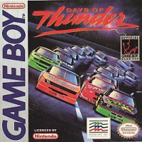 Game Boy - Days of Thunder Box Art Front
