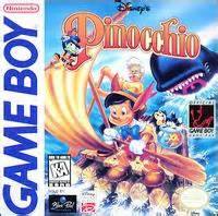 Game Boy - Disney's Pinocchio Box Art Front