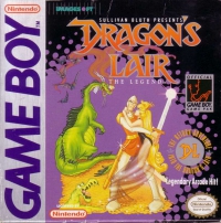 Game Boy - Dragon's Lair Box Art Front