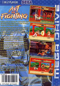 Genesis - Art of Fighting Box Art Back