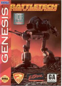 Genesis - Battletech A Game of Armored Combat Box Art Front