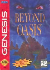 Genesis - Beyond Oasis Box Art Front