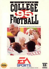 Genesis - Bill Walsh College Football 95 Box Art Front