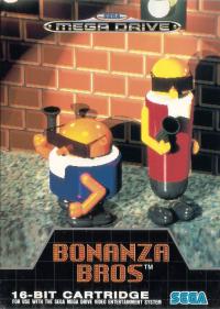 Genesis - Bonanza Bros. Box Art Front