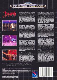 Genesis - Bram Stoker's Dracula Box Art Back