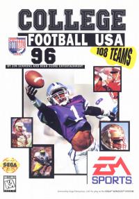 Genesis - College Football USA 96 Box Art Front