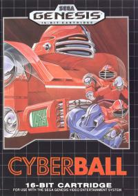Genesis - Cyberball Box Art Front