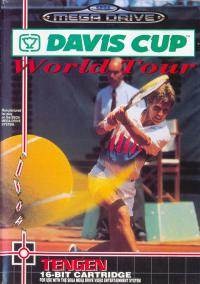 Genesis - Davis Cup Tennis Box Art Front