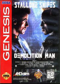 Genesis - Demolition Man Box Art Front
