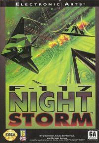 Genesis - F 117 Night Storm Box Art Front