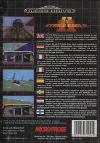 Genesis - F 15 Strike Eagle II Box Art Back