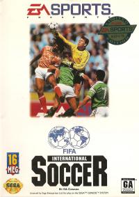 Genesis - FIFA International Soccer Box Art Front