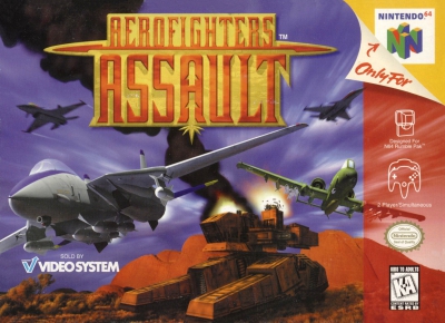 N64 - Aerofighters Assault Box Art Front