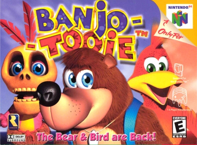 N64 - Banjo Tooie Box Art Front