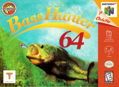 N64 - Bass Hunter 64 Box Art Front