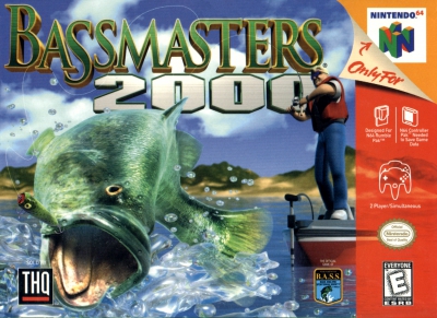 N64 - Bassmasters 2000 Box Art Front