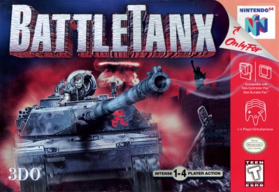 N64 - BattleTanx Box Art Front