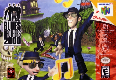 N64 - Blues Brothers 2000 Box Art Front