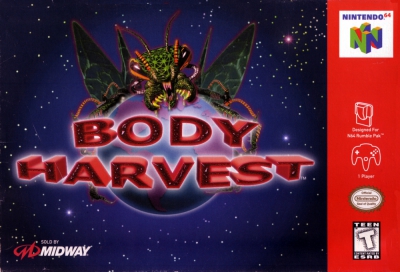 N64 - Body Harvest Box Art Front