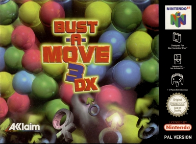 N64 - Bust A Move 3 DX Box Art Front