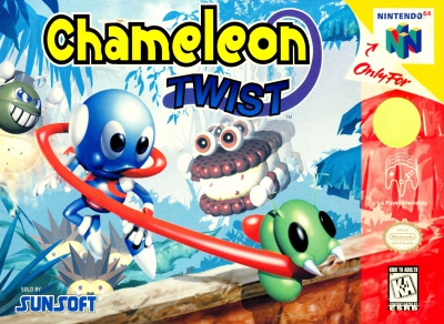 N64 - Chameleon Twist Box Art Front