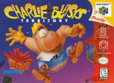 N64 - Charlie Blast's Territory Box Art Front
