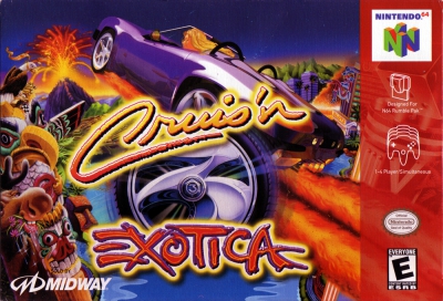 N64 - Cruis'n Exotica Box Art Front
