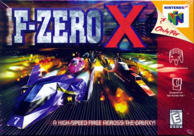 N64 - F Zero X Box Art Front