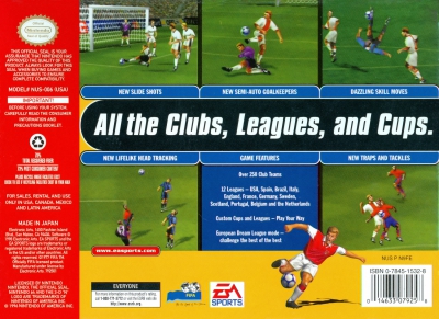 N64 - FIFA 99 Box Art Back