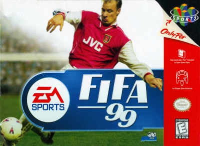 N64 - FIFA 99 Box Art Front