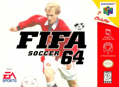N64 - FIFA Soccer 64 Box Art Front