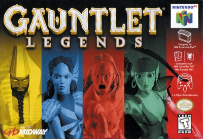 N64 - Gauntlet Legends Box Art Front