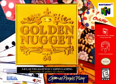 N64 - Golden Nugget 64 Box Art Front