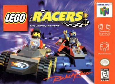 N64 - Lego Racers Box Art Front