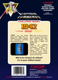 NES - 1942 Box Art Back